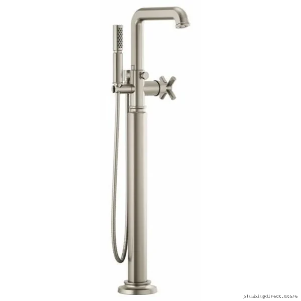Brizo T70176 Freestanding Tub Faucet Trim - Handleless Luxe Nickel