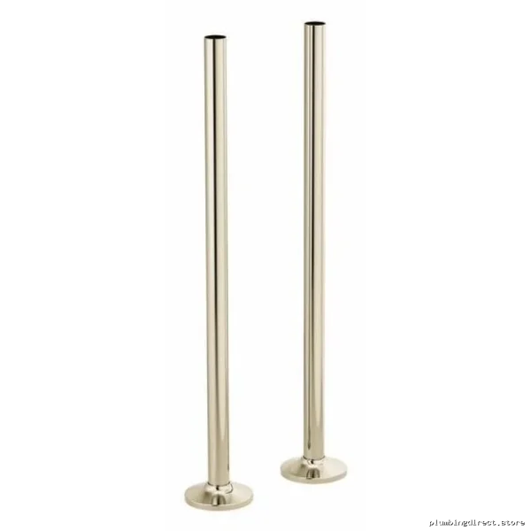 Brizo T71766-PN Polished Nickel Floor Mount Tub Filler with Durable Unions