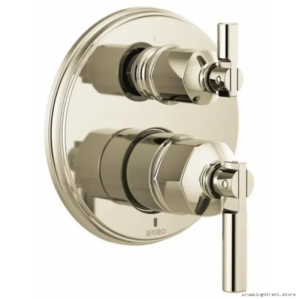 Brizo T75P576-PNLHP Polished Nickel 3-Function Diverter Valve Trim No Handles
