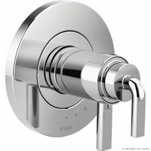 Litze TempAssure Thermostat Trim Notch Lever Handle Kit | Chrome HLHLKBrizo