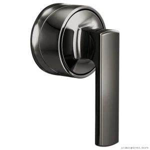 Brizo Thermostatic Valve Trim | Kintsu Sensori Collection | Black Onyx Lever Handle Set HL6606-BNX