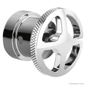 Brizo Chrome Litze Sensori Thermostatic Valve Kit - Easy-Turn Wheel Handle HW6632-PC