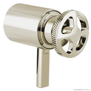 Brizo Litze TempAssure Thermostatic Wheel Handle - Polished Nickel