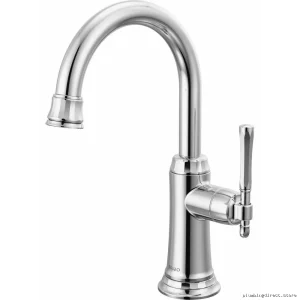 Brizo Tulham Refrigerator Beverage Faucet in Chrome Finish
