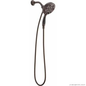 Brizo Venetian Bronze 2-in-1 Shower Head with Handheld 2.5 GPM Water Saving