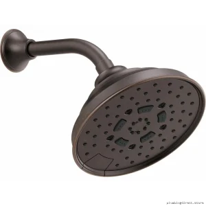 Brizo Venetian Bronze H2OKinetic Multi-Function Shower Head - High Pressure 1.75 GPM