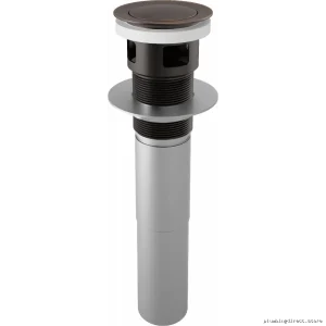 Brizo Venetian Bronze Push Button Pop-Up Drain with Overflow Protection - RP81628RB
