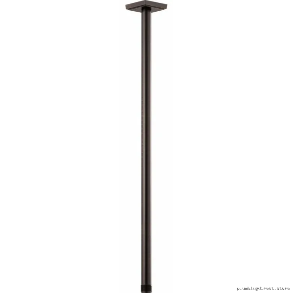 Brizo Venetian Bronze Square Flange Shower Arm 24 Ceiling Mount