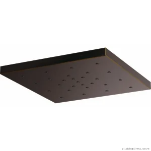 Brizo Venetian Bronze Square Rain Showerhead with H2OKinetic Technology