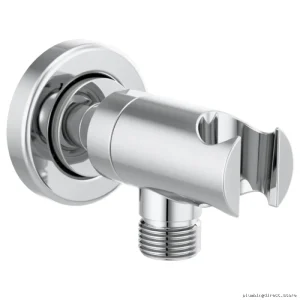 Brizo Venetian Bronze Wall Elbow with Handheld Shower Holder - Space-Saving Bathroom Fixture