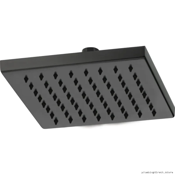 Premium Brizo Vettis Square Rain Shower in Matte Black - Image 2