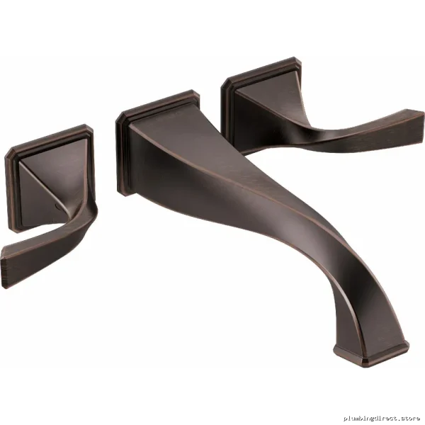 Brizo Virage 2-Handle Wall Mount Tub Filler Trim – Venetian Bronze Finish