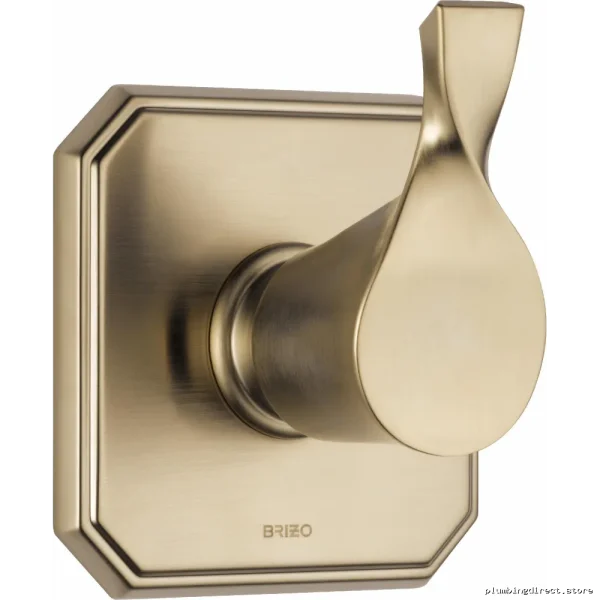 Brizo Luxe Gold 3-Way Shower Diverter Trim Virage T60830-GL - Image 2