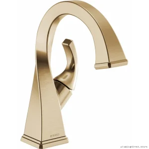 Brizo Virage Modern Single-Hole Eco-Friendly Water-Saving Luxury Gold Bath Tap