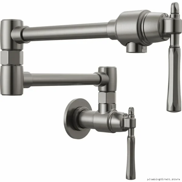 Brizo 62858LF-SL Wall Mount Pot Filler - Durable Luxe Steel Kitchen Design