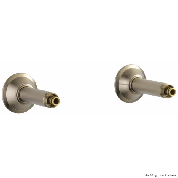 Brizo Wall-Mount Tub Filler Union Kit in Luxe Gold Finish - RP73764BN