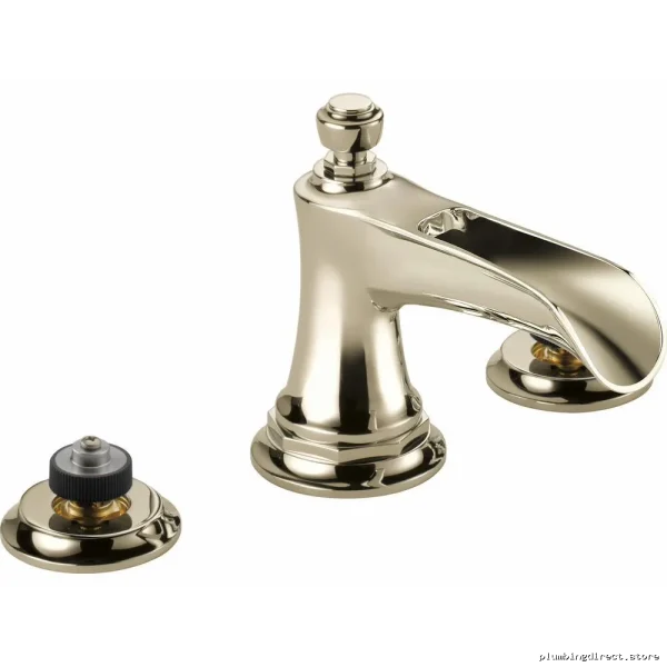 Brizo Water-Saving Low-Flow Widespread Single-Handle Bath Faucet in Polished Nickel - Image 2