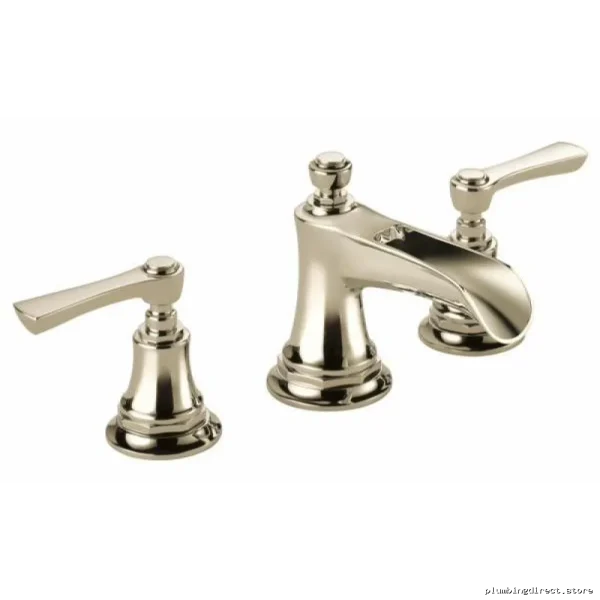 Brizo Water-Saving Low-Flow Widespread Single-Handle Bath Faucet in Polished Nickel