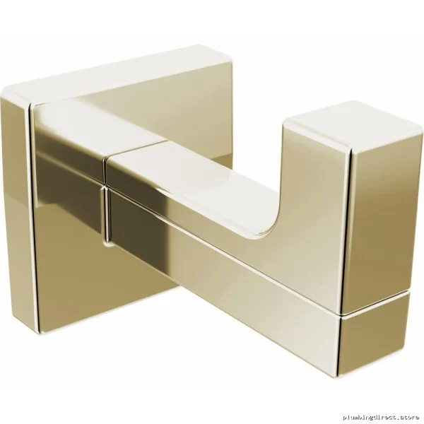 Brizo Polished Nickel Wright Collection Bathroom Robe Hook