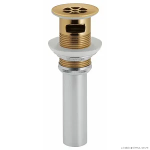 Chrome Kitchen Grid Strainer with Overflow Protection | Brizo RP72412PG