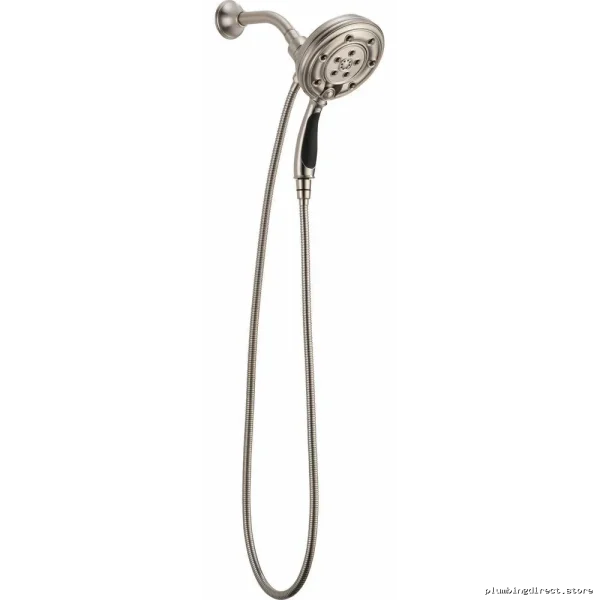 Brizo Luxe Nickel 2-in-1 Shower Head & Handheld 2.5 GPM H2OKinetic Flow - Image 2