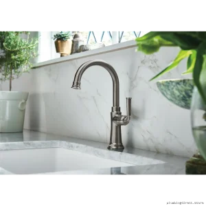 Brizorook Contemporary RookBarFaucet – Sleek Luxury Stainless Design