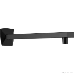 MATTE BLACK SHOWER ARM AND FLANGE SET FOR BRIZO/VETTIS SHOWERS