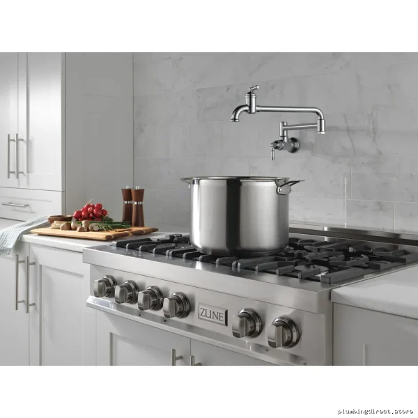Broderick Arctic Stainless Steel Pot Filler - 1190LFL-AR Delta - Image 3
