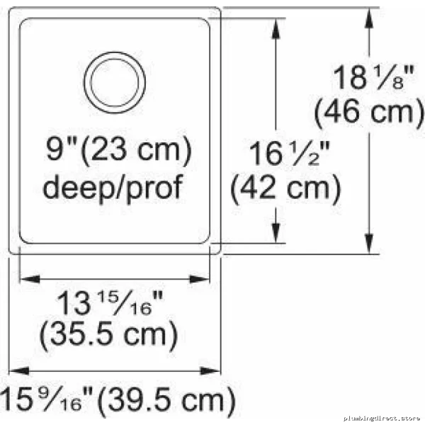 Brookmore Premium Single Bowl Undermount Kitchen Sink - Stainless Steel ModelBSUPAABC-9 Kindred