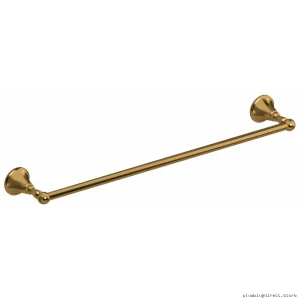 Brushed Gold Towel Bar - 24 Inch Modern Bathroom Rack MM5BG