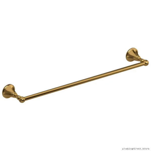 Brushed Gold Towel Bar - 24 Inch Modern Bathroom Rack MM5BG
