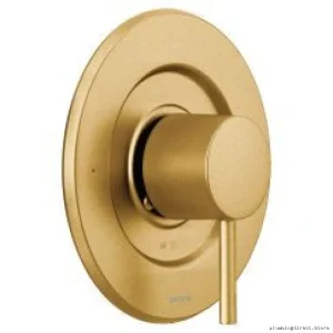 Brushed Gold Moen Valve Trim for Faucets T3291BG Align Moentrol