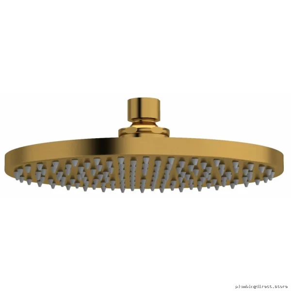 Brushed Gold 8" Rain Shower Head - Water Saving Luxury Design