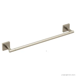 Brushed Nickel 18-Inch Towel Bar for Bathrooms - Triva BP1818BN