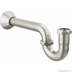 Brushed Nickel Flanged P-Trap 20 Gauge BT031141-BN Brizo