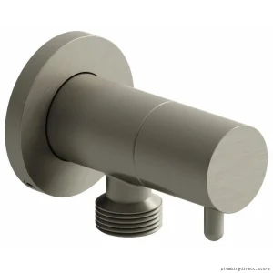Brushed Nickel Handheld Shower Head with Shutoff Valve 790BN