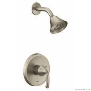 Brushed Nickel M-Core 2 Series Shower Trim by Glyde - UT2742EPBN