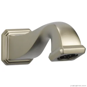 Brizo Brushed Nickel Pull-Down Tub Spout with Diverter RP62605BN