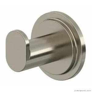Brushed Nickel Robe Hook by Arca - RIOBEL Bathroom Accessories