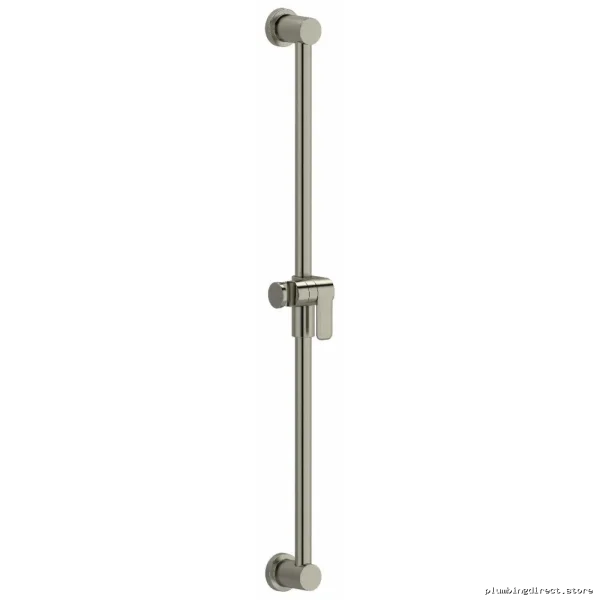 Brushed Nickel Shower Bar RIOBEL Premium 31 Inch
