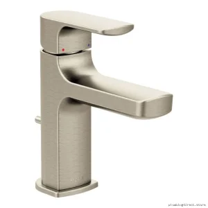 Brushed Nickel Single Hole Bathroom Faucet by Rizon Model BN-Mo