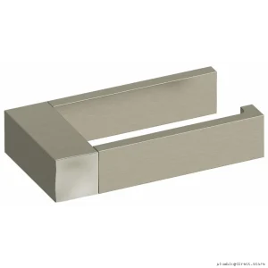 Brushed Nickel Toilet Paper Holder - Modern RF3BN Design by RIOBEL