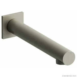 Brushed Nickel Contemporary Tub Faucet Spout with Premium Finish