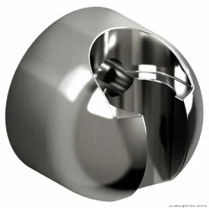 Brushed Nickel Wall Mount Shower Head Holder - RIOBEL 4901BN