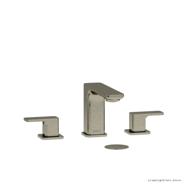 Brushed Nickel Widespread Bathroom Faucet 1.2 GPM Water-Saving EQ08BN