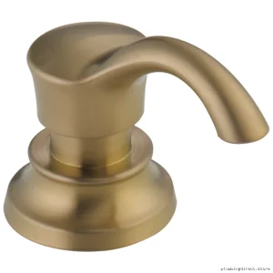 Champagne Bronze Touchless Soap & Lotion Dispenser by Cassidy - Easy Refill Pump RP71543CZ