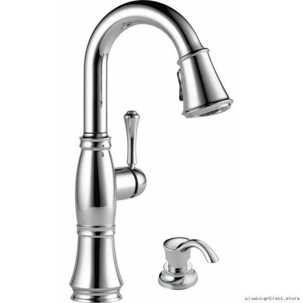 Cassidy Design Bar Sink Faucet - Delta Polished Nickel Spray - Image 2