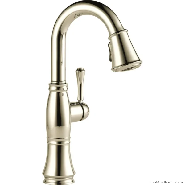 Cassidy Design Bar Sink Faucet - Delta Polished Nickel Spray - Image 3