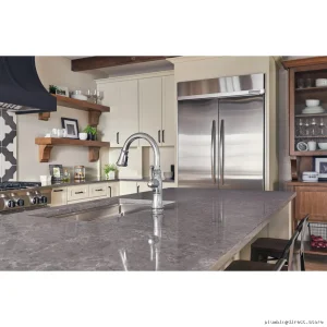 Cassidy Kitchen Faucet Pulldown Spray - Lumicoat Chrome Delta 9197-PR-DST