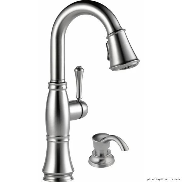 Cassidy Bar Faucet Pulldown Shower Head | Durable Arctic Stainless Steel Design